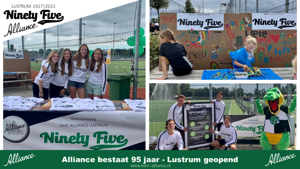 Lustrum geopend - Heb jij de Ninety Five trui al gezien? Nieuws afbeelding
