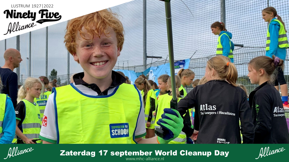 Zaterdag 17 september World Clean Up Day 2022 en Alliance doet mee Nieuws afbeelding