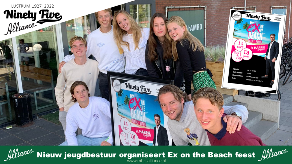 Nieuw jeugdbestuur organiseert Ex on the Beach feest Nieuws afbeelding