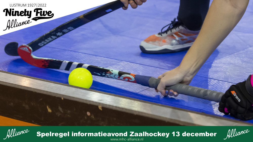 Spelregel informatieavond zaalhockey op 13 december Nieuws afbeelding
