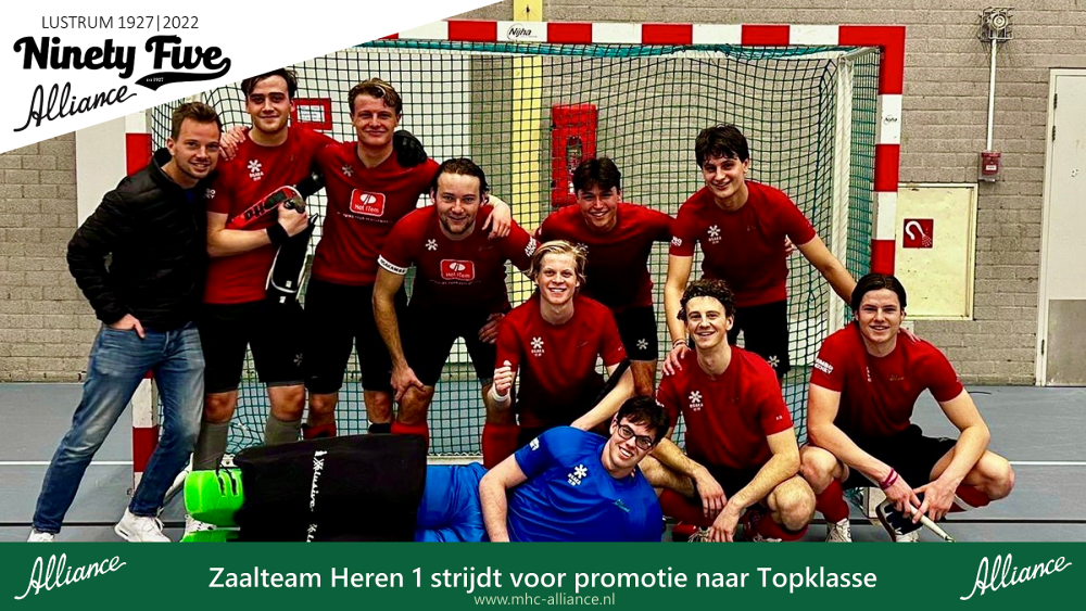 Zaalteam Heren1 op Kampioenskoers Nieuws afbeelding