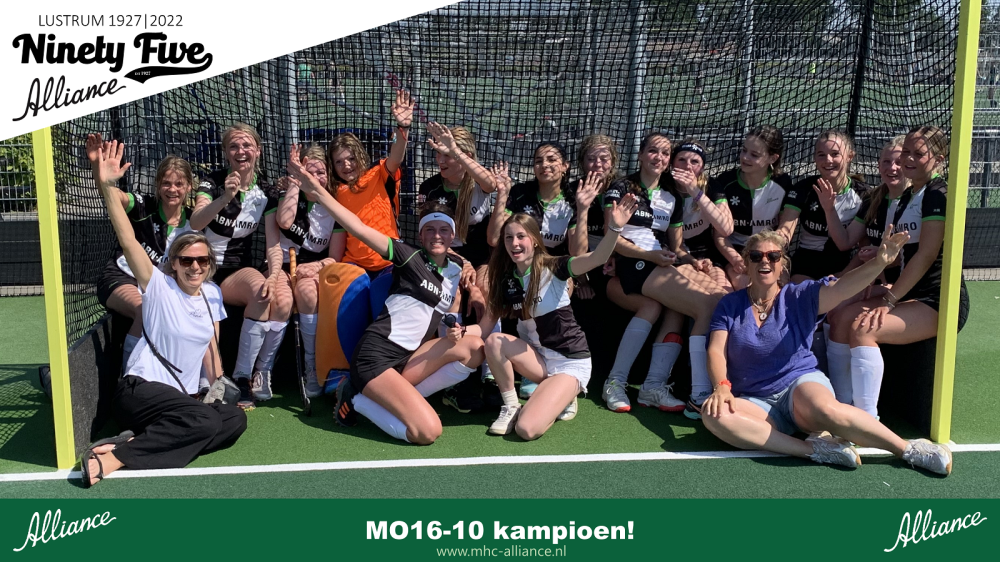 MO16-10 kampioen! Nieuws afbeelding