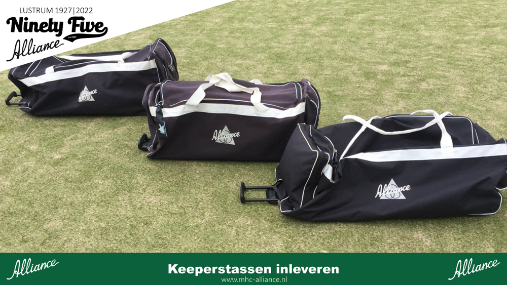 Het is weer tijd om de keeperstassen in te leveren. Nieuws afbeelding