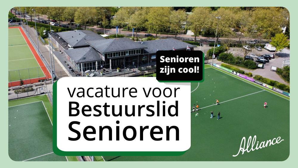 Vacature: Bestuurslid Senioren Nieuws afbeelding