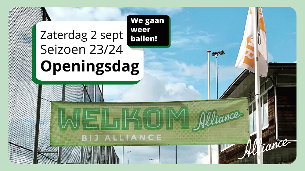 Openingsdag op zaterdag 2 september Nieuws afbeelding