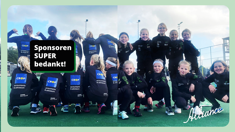 Meisjes O12-3 heeft nieuwe trainingspakken Nieuws afbeelding