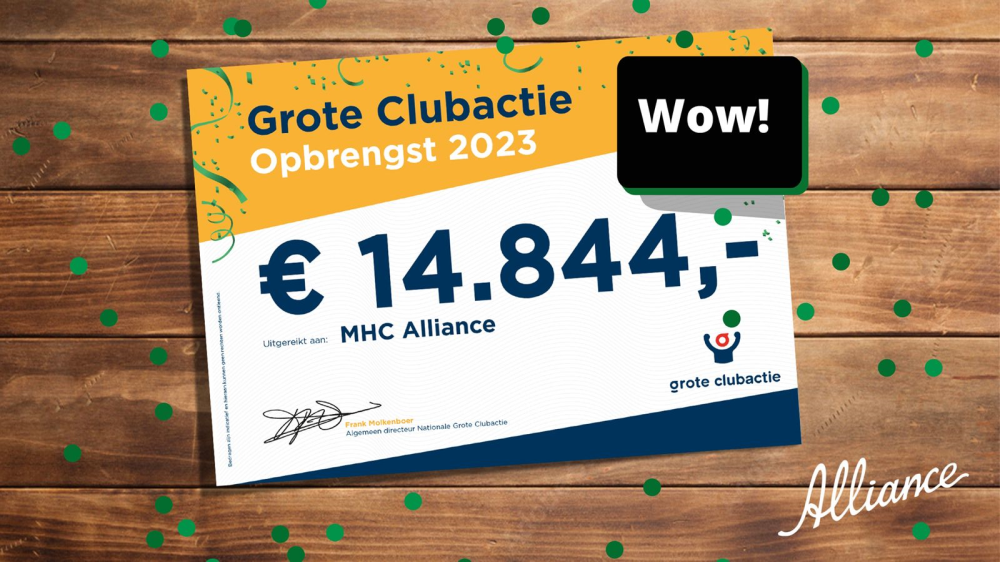 Grote Clubactie voor Alliance enorm succes! Nieuws afbeelding