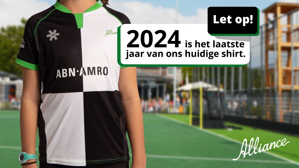 Alliance tenue wijzigt komend seizoen - shirts in de aanbieding bij Jumbo Nieuws afbeelding
