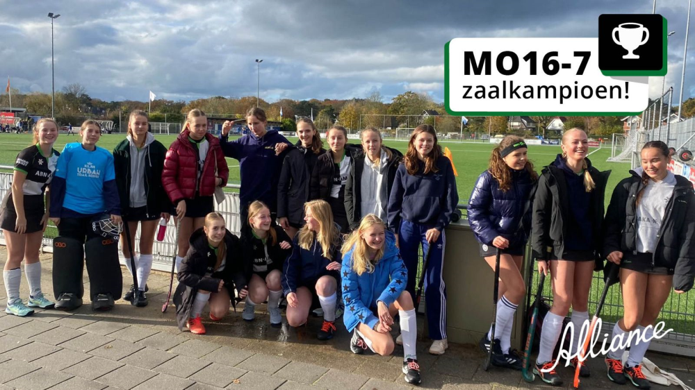 MO16-7 zaalkampioen! Nieuws afbeelding
