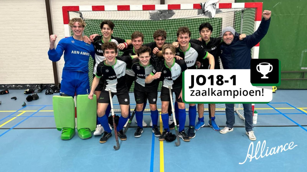 JO18-1 zaalkampioen! Nieuws afbeelding
