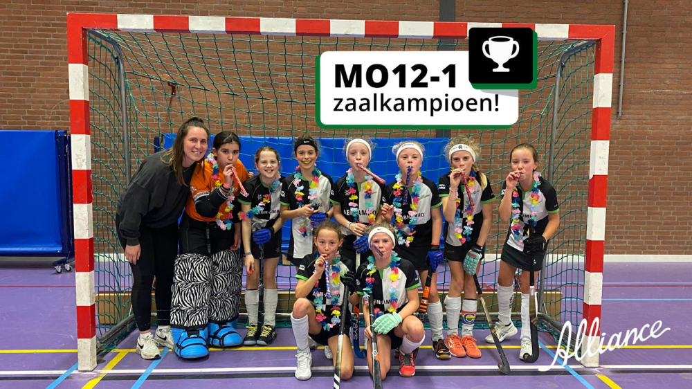 MO12-1 zaalkampioen! Nieuws afbeelding
