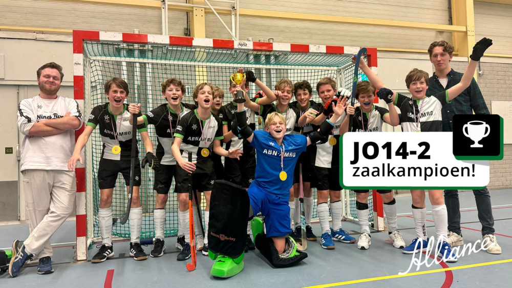 JO14-2 zaalkampioen! Nieuws afbeelding