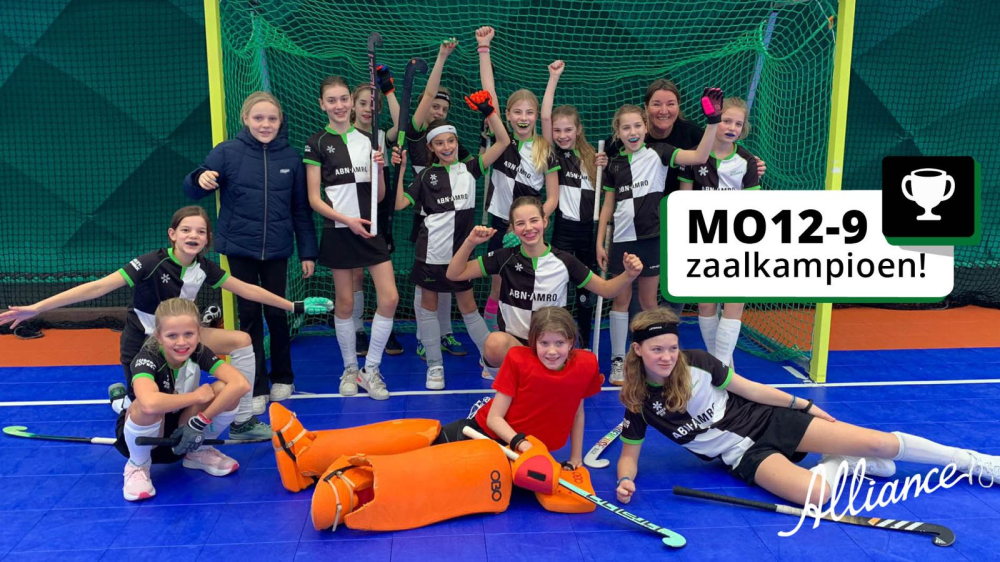 MO12-9 zaalkampioen! Nieuws afbeelding