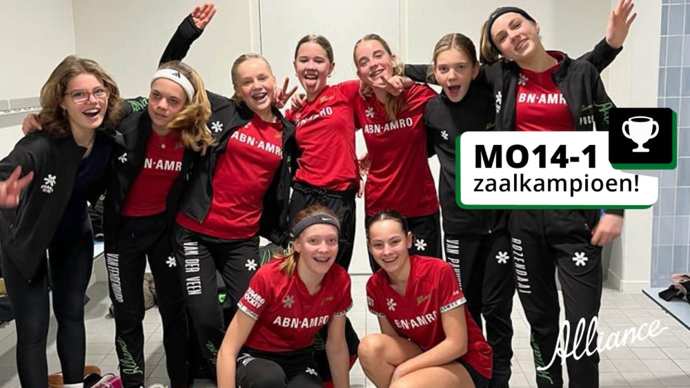 MO14-1 zaalkampioen! Nieuws afbeelding