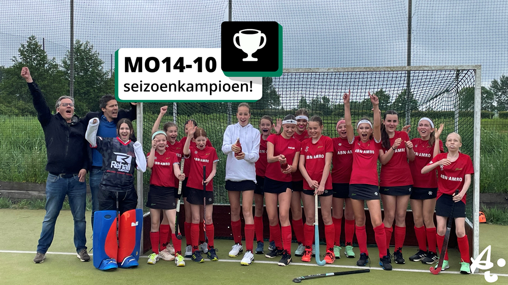 MO14-10 seizoenkampioen! Nieuws afbeelding