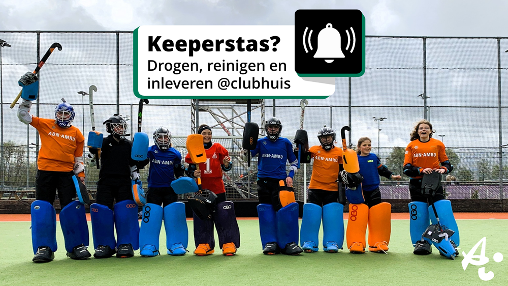 Keeperstassen (schoon) inleveren van 16-21 juni! Nieuws afbeelding