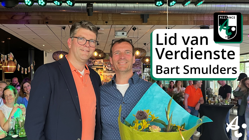 Bart Smulders benoemd tot Lid van Verdienste! Nieuws afbeelding