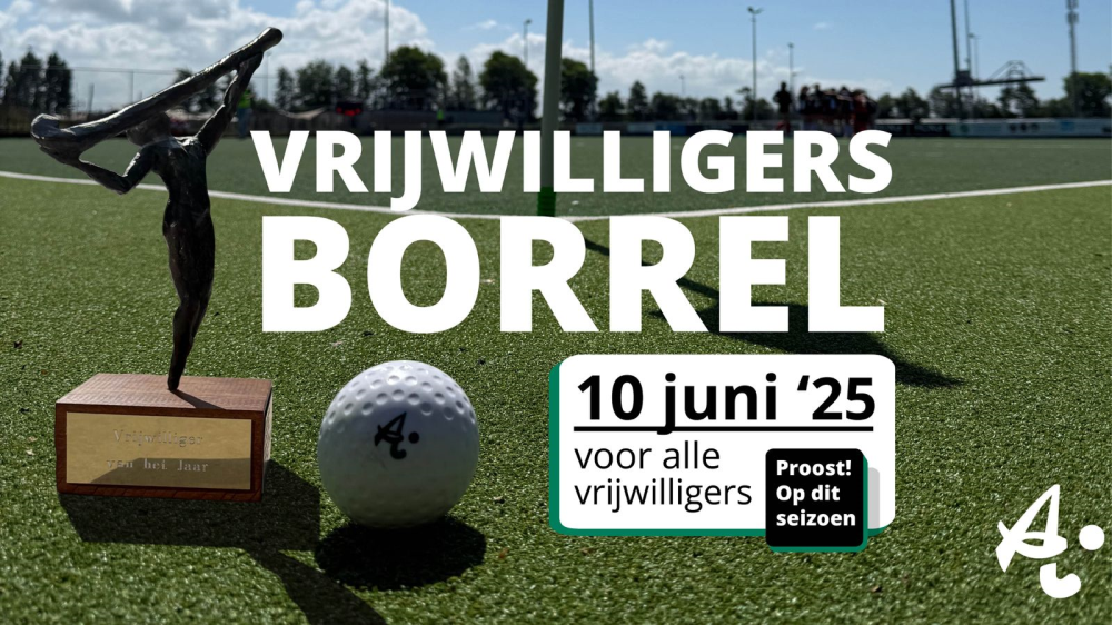 Uitnodiging: Vrijwilligersborrel op 10 juni Nieuws afbeelding
