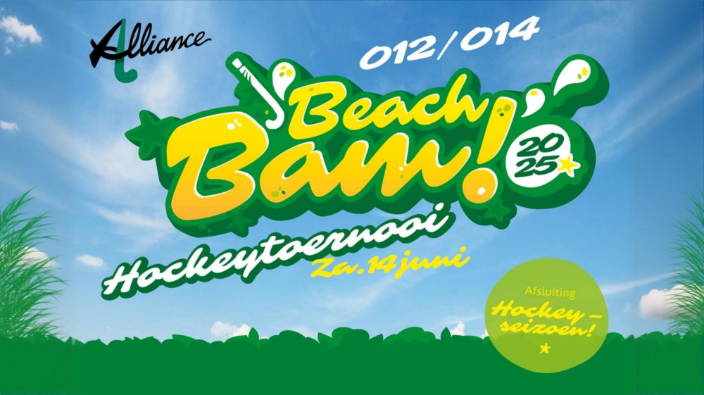 BeachBam! 2025 O12/O14 – Chillend het seizoen uitknallen! Nieuws afbeelding