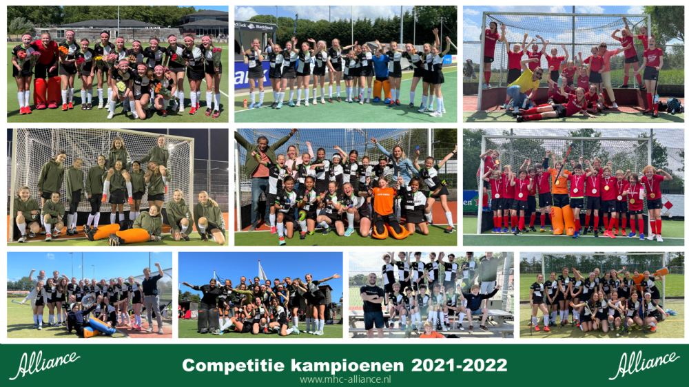 Competitiekampioenen MHC Alliance 2021-2022 Nieuws afbeelding