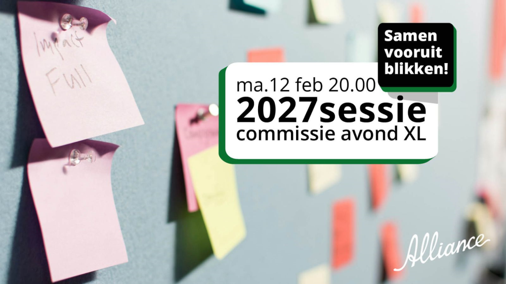 Commissie avond XL op 12 februari - denk mee over plan 2027 Nieuws afbeelding
