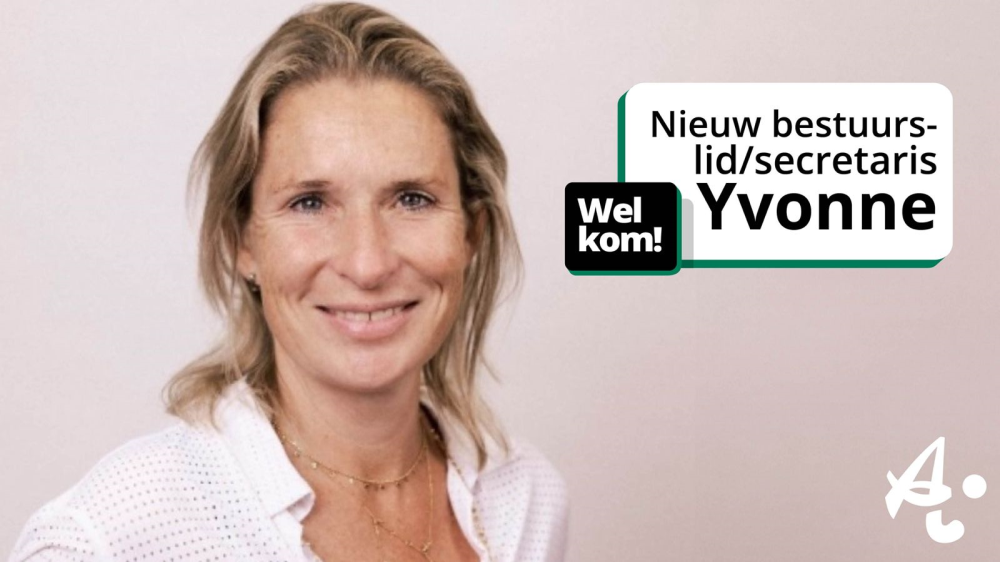Beoogd bestuurslid Secretaris: Yvonne Oudejans Nieuws afbeelding